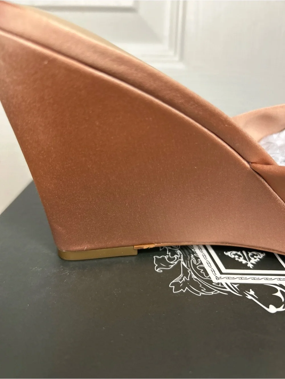 Silent D Katia Wedges Satin